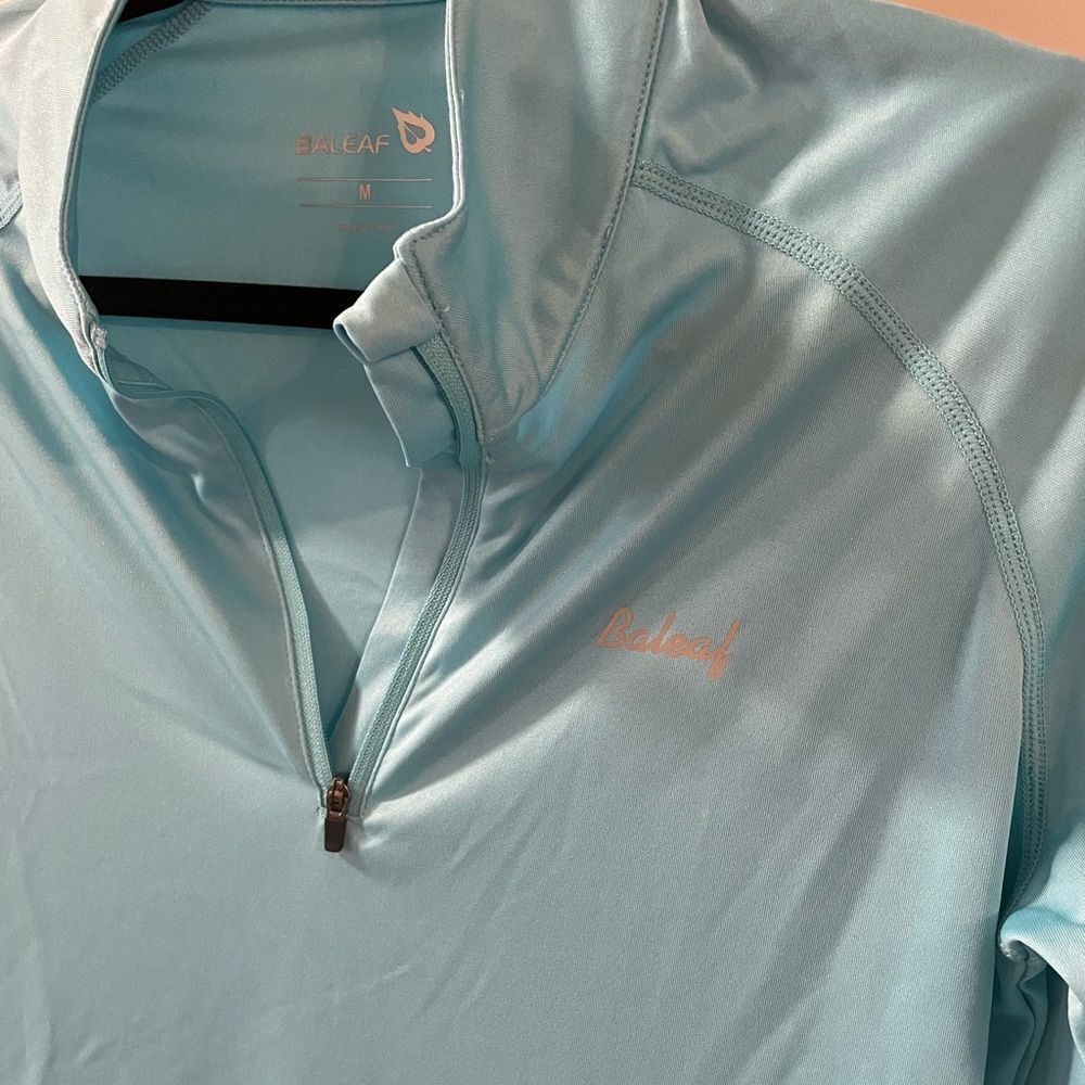 Baleaf Light Blue Quarter Zip Jacket - image 2